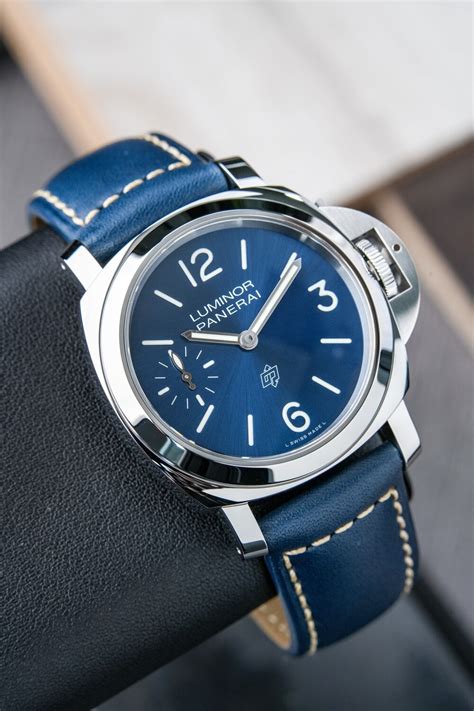 panerai blue dieal|Panerai luminor blu mare.